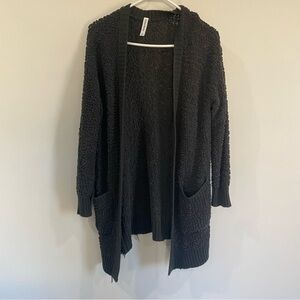 Cozy Black Knit Sweater